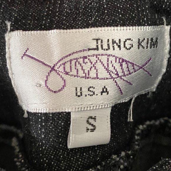 Jung Kim  Jeans Overol / Short  for woman Size S - Picture 3 of 6